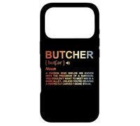 Dictionnaire du Boucher Personne de la Viande Carnivore Coque pour iPhone 17 Pro
