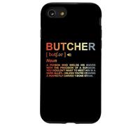 Dictionnaire du Boucher Personne de la Viande Carnivore Coque pour iPhone SE (2020) / 7/8