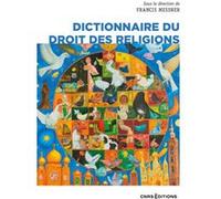 Dictionnaire du droit des religions (nouvelle édition) Francis Messner (Directeur éditorial)