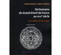 Dictionnaire du grand orient de france au xviiie siecle - Pur - Presses Universitaires Rennes - broché - Dictionnaire et encyclopédie