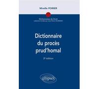 Dictionnaire du procès prud’homal - Mireille Poirier - Ellipses - broché - Dictionnaire et encyclopédie