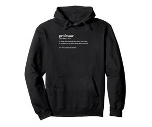 Dictionnaire du Professeur Funny Academic University Sweat à Capuche