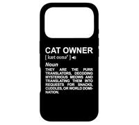 Dictionnaire du propriétaire de Chat pour Un père de Chat Coque pour iPhone 17 Pro