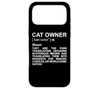 Dictionnaire du propriétaire de Chat pour Un père de Chat Coque pour iPhone 17 Pro Max