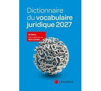 Dictionnaire du vocabulaire juridique 2027