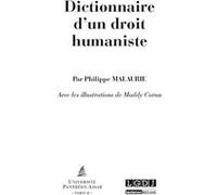 Dictionnaire d'un droit humaniste