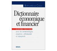 Dictionnaire économique et financier (6e éd. avec la terminologie en anglais, allemand, espagnol)