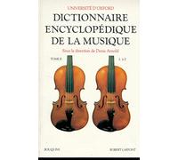 Dictionnaire encyclopédique de la musique, tome 2