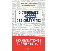 Dictionnaire étonnant des célébrités