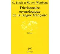 Dictionnaire étymologique de la langue française