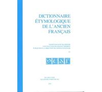 Dictionnaire Étymologique De L'ancien Français - Fascicule E1
