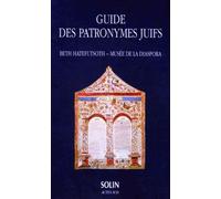 Dictionnaire Etymologique Des Patronymes