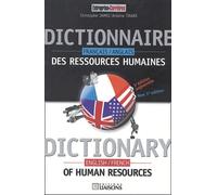 Dictionnaire français-anglais des ressources humaines : Dictionary english-french of human resources