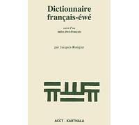 Dictionnaire français-éwé, suivi d'un index éwé-français
