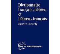 Dictionnaire français-hébreu et hébreu-français