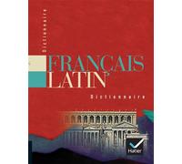 E. Decahors – Dictionnaire français-latin – Dictionnaire et encyclopédie – Cartonné – Hatier