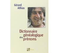 Dictionnaire Généalogique Des Prénoms