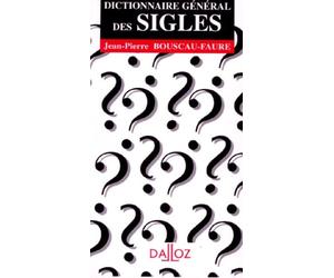 Dictionnaire général des sigles