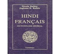 Dictionnaire général hindi-français