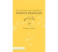 Dictionnaire Général Pashto-Français