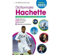 Dictionnaire Hachette 2022