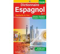 Dictionnaire Hachette Espagnol POCHE Edition bilingue français-espagnol - Collectif - Hachette Education - broché - Dictionnaire et encyclopédie