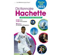 Dictionnaire Hachette POCHE TOP 2022