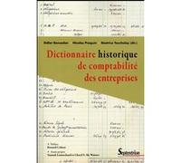 Dictionnaire historique de comptabilité des entreprises