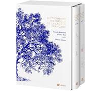 Dictionnaire historique de la langue française – Coffret 2 volumes – L'édition ultime