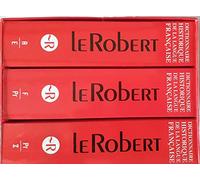 Dictionnaire historique de la langue française en trois volumes