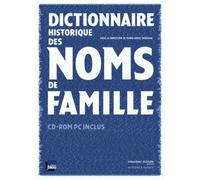 Dictionnaire Historique Des Noms De Famille - (1 Cd-Rom)