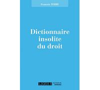 Dictionnaire insolite du droit