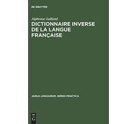 Dictionnaire Inverse De La Langue Francaise