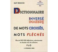 Dictionnaire inversé de mots croisés, mots fléchés Tome 1 (F à O)