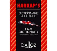 Dictionnaire juridique français-anglais / anglais-français : Law Dictionary French-English/English-French