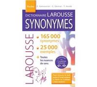 Dictionnaire LAROUSSE des SYNONYMES poche Emile Genouvrier (Auteur), Claude Désirat (Auteur), Tristan Hordé (Auteur)