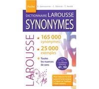 Emile Genouvrier, Claude Désirat, Tristan Hordé – Dictionnaire des synonymes – Poche – Larousse