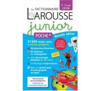 Dictionnaire - Larousse - Junior Poche Plus - Format Poche - Idéal pour les enfants - Pratique et léger
