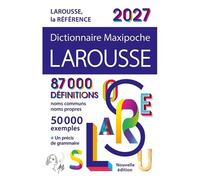 Dictionnaire Larousse Maxipoche 2027