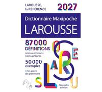 Dictionnaire Larousse Maxipoche 2027