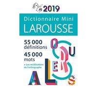 Dictionnaire Larousse Mini