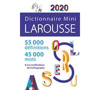 Dictionnaire Larousse Mini 2020