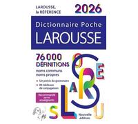Dictionnaire Larousse Poche 2026