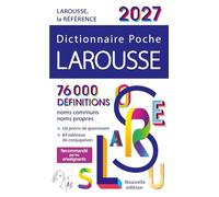Dictionnaire Larousse Poche 2027
