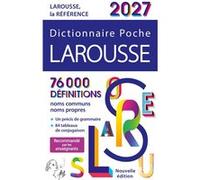 Dictionnaire Larousse Poche 2027