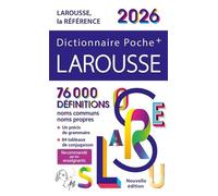 Dictionnaire Larousse Poche Plus 2026