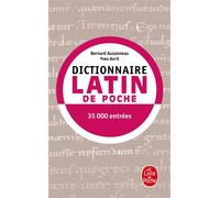 Dictionnaire Latin de poche Latin-Français - Bernard Auzanneau - Lgf - Poche - Dictionnaire et encyclopédie