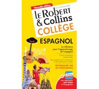 Le Robert – Dictionnaire Le Robert & Collins collège espagnol – Nouvelle édition