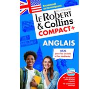 Le Robert – Dictionnaire Le Robert & Collins Compact Plus anglais