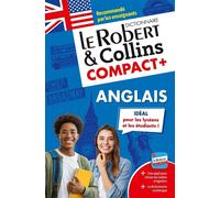 Dictionnaire Le Robert & Collins Compact Plus anglais Edition bilingue français-anglais, Livre avec 1 CD audio - Collectif - Le Robert - Livre CD-ROM - Dictionnaire et encyclopédie CD